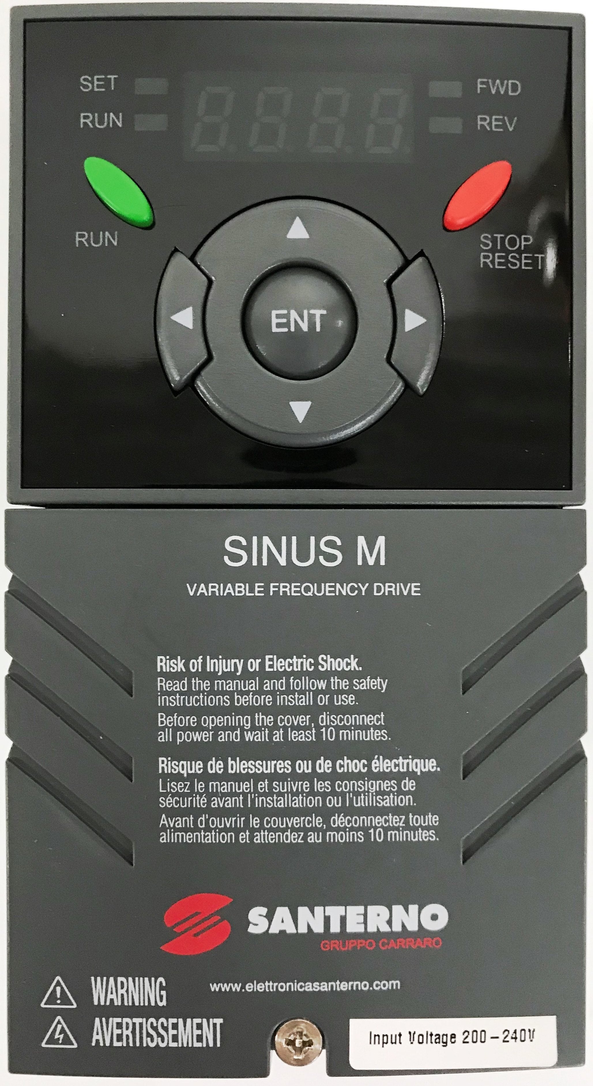 Sinus M 1 HP drive, 1phase-3phase
